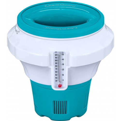 BESTWAY Flowclear Dávkovací plavák s ochrannou rukavicou Chemguard 17,5 x 18,6 cm 58701