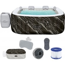 BESTWAY Lay-Z-Spa Hollywood Luxe AirJet Vírivka, 180 x 180 x 66 cm, 6 osôb 6001F
