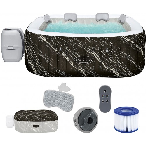 BESTWAY Lay-Z-Spa Hollywood Luxe AirJet Vírivka, 180 x 180 x 66 cm, 6 osôb 6001F