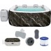 BESTWAY Lay-Z-Spa Hollywood Luxe AirJet Vírivka, 180 x 180 x 66 cm, 6 osôb 6001F