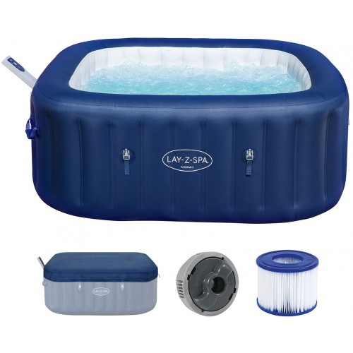BESTWAY Lay-Z-Spa Hawaii EnergySense Smart AirJet Vírivka, 180 x 180 x 71 cm, 6 osôb 6001H