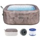 BESTWAY Lay-Z-Spa Rome EnergySense Smart AirJet Vírivka, 180 x 180 x 71 cm, 6 osôb 6001K