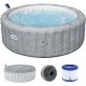 BESTWAY Lay-Z-Spa Bali EnergySense Smart AirJet Vírivka, 196 x 71 cm, 6 osôb 6001N