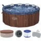 BESTWAY Lay-Z-Spa Toronto ThermaCore Smart AirJet Vírivka, 190 x 70 cm, 7 osôb 6001W