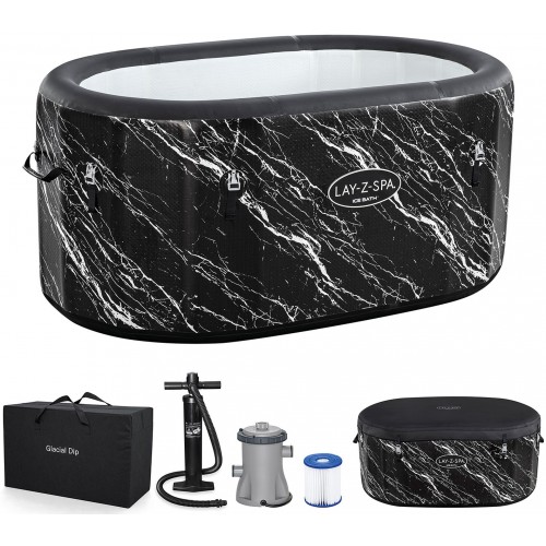 BESTWAY Lay-Z-Spa Glacial Dip FortiFiber Bazénik pre ľadové kúpele 152 x 92 x 71 cm 6002Q