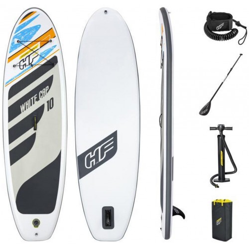 BAZÁR BESTWAY Paddleboard Hydro-Force White Cap Set 65342 POUŽITÉ!!