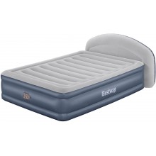 BESTWAY TriTech Queen Nafukovacia posteľ so vstavanou pumpou, 229 x 152 x 84 cm 671BD