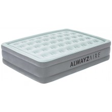 BESTWAY AlwayzAire Queen Nafukovacia posteľ so vstavanou pumpou, 203 x 152 x 46 cm 67624