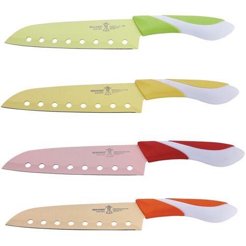 BERGNER Nôž s nepriľnavou čepeľou santoku 18 cm BG-4068 BERGNER Nôž s nepriľnavou čepeľou santoku 18 cm BG-4068