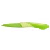 BERGNER Nôž s nepriľnavou čepeľou lúpací 10 cm, zelená BG-4070zele