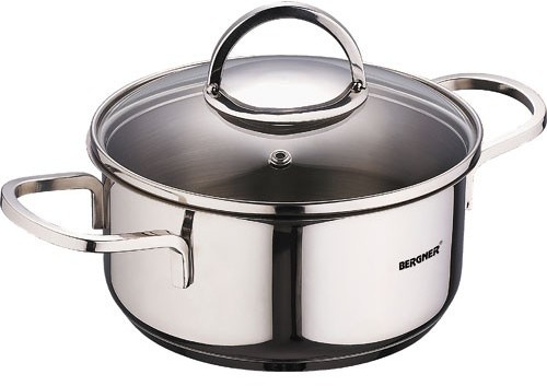 BERGNER Hrniec nerez s pokrievkou priemer 1,3 L, Classic BG-6290