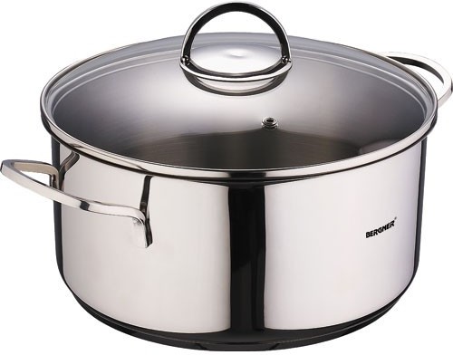 BERGNER Hrniec nerez s pokrievkou 4,7 L, Classic BG-6294 BERGNER Hrniec nerez s pokrievkou 4,7 L, Classic BG-6294