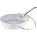 BERGNER Panvica keramická hlboká s pokrievkou, 28 cm SNOW FORGE BG-6779 