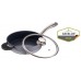 BERGNER Panvica s keramickým povrchom 28 cm SPECTACULAR sivá BG-6787seda