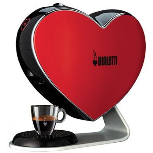 BIALETTI Cuore kávovar, červený 3012199314