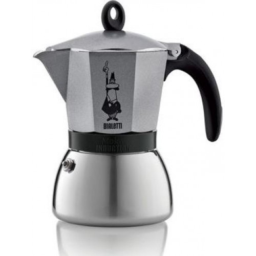 BIALETTI Moka Indukcia kanvička, 3 porcie, antracit 2180199315