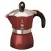 BIALETTI Dama Glamour kanvička, 3 porcie, hliník - tmavo červená 2160199319