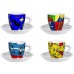BIALETTI Set Pop Art, šálky, 4ks 3010199315