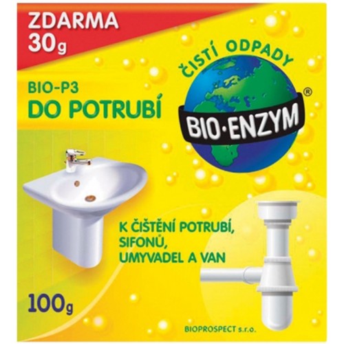 BIOPROSPECT BIO Enzým BIO-P3 Biologický prípravok do potrubia 100g BIOPROSPECT BIO Enzým BIO-P3 Biologický prípravok do potrubia 100g