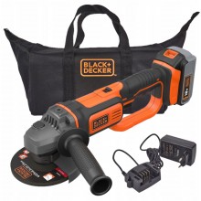 Black & Decker BCG720M1 Uhlová brúska 125mm (18V/1x4,0Ah) Taška