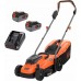 Black & Decker POWERCONNEC BCMW3318L2 Akumulátorová rotačná kosačka (2x18V/2x2,5Ah Li-Ion)