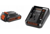 Black & Decker BDC2A20 Sada akumulátora Li-Ion (1x2,0Ah/18V) + nabijačka pre 14,4 - 18,V