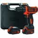 Black & Decker BDCDD12KB Aku vŕtačka 26Nm Li-Ion (2x1,5Ah/10,8V)
