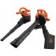 Black & Decker BEBLV260 Elektrický záhradný vysávač / fukár 3v1 230V (2600W/40l)