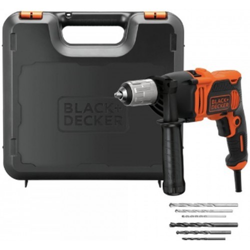 Black & Decker BEH850 Príklepová vŕtačka, rýchloupínacie skľučovadlo (850W/13mm) kufor