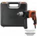Black & Decker BEH850 Príklepová vŕtačka, rýchloupínacie skľučovadlo (850W/13mm) kufor