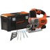 BLACK & DECKER priamočiara píla 650 W s príslušenstvom BES610KA5