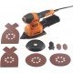 Black & Decker BEW200 Viacúčelová vibračná a excentrická multi brúska 200W 4v1