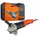Black & Decker KG1202K Uhlová brúska (125mm/1200W), NVR vypínač, kufor