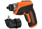 Black & Decker CS3652LC Aku skrutkovač (5,5Nm/3,6V/1,5Ah), uhlový nástavec