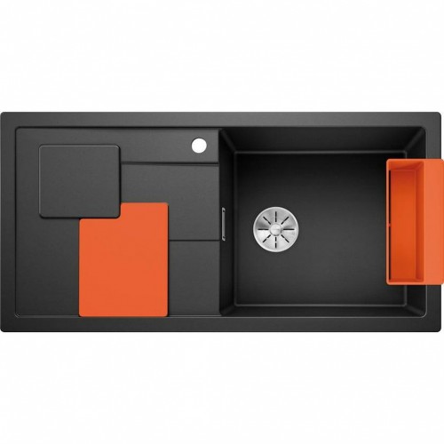BLANCO SITY XL 6 S Infini SILGRANIT obojstranný bez exc. antracit / prísl. orange 525056
