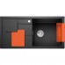 BLANCO SITY XL 6 S Infini SILGRANIT obojstranný bez exc. antracit / prísl. orange 525056