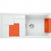 BLANCO SITY XL 6 S Infini SILGRANIT obojstranný bez exc. biely / prísl. orange 525059