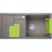 BLANCO SITY XL 6 S Infini SILGRANIT obojstranný bez exc. aluminium / prísl. kiwi 525062