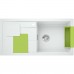 BLANCO SITY XL 6 S Infini SILGRANIT obojstranný bez exc. biely / prísl. kiwi 525063