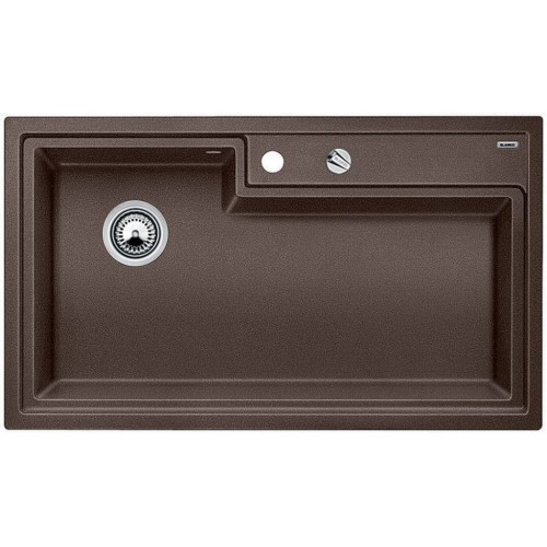 BLANCO PLENTA Silgranit PuraDur kávová s excentrom 515278