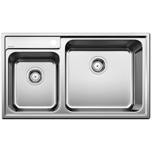 BLANCO NAYA 9 nerez kartáčovaný, 860x500 mm, drez vpravo 518495