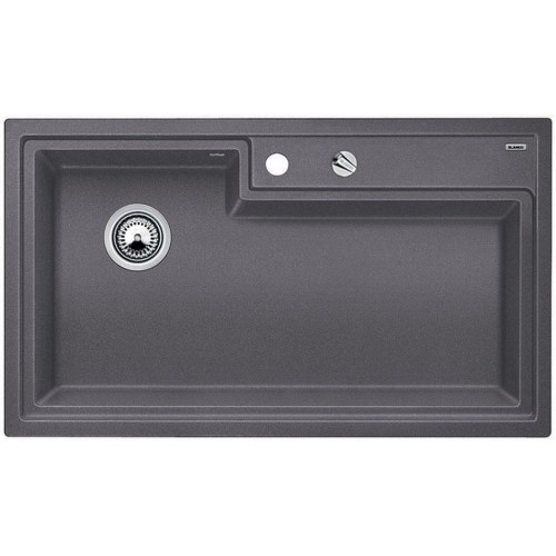 BLANCO PLENTA Silgranit PuraDur sivá skala s excentrom 518904