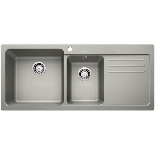 BLANCO Naya 8 S SILGRANIT drez perlovo sivá 520595 BLANCO Naya 8 S SILGRANIT drez perlovo sivá 520595