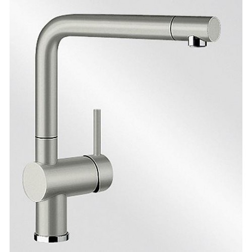 BLANCO Linus drezová batéria, perlovo sivá 520746