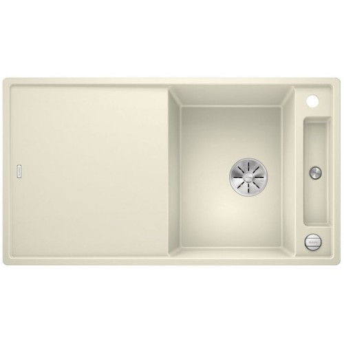 BLANCO AXIA III 5 S InFino silgranit jazmín drez vpravo s excentrom prísluš. drevo 523210