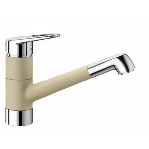 BLANCO Notis HD SILGRANIT-look béžová champagne / chróm 523245