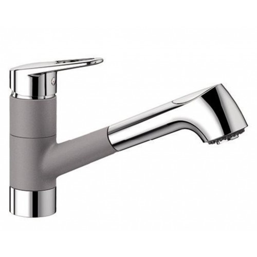 BLANCO NOTIS-S HD SILGRANIT-look aluminium / chróm 523254 BLANCO NOTIS-S HD SILGRANIT-look aluminium / chróm 523254