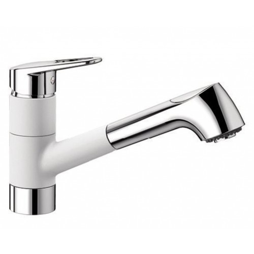 BLANCO NOTIS-S HD SILGRANIT-look biela / chróm 523257 BLANCO NOTIS-S HD SILGRANIT-look biela / chróm 523257