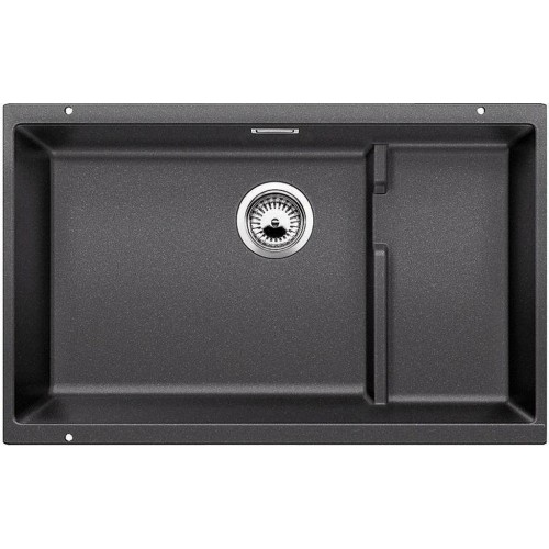 BLANCO SUBLINE 700 U Level InFino SILGRANIT antracit drez vľavo s nerez košom 523452