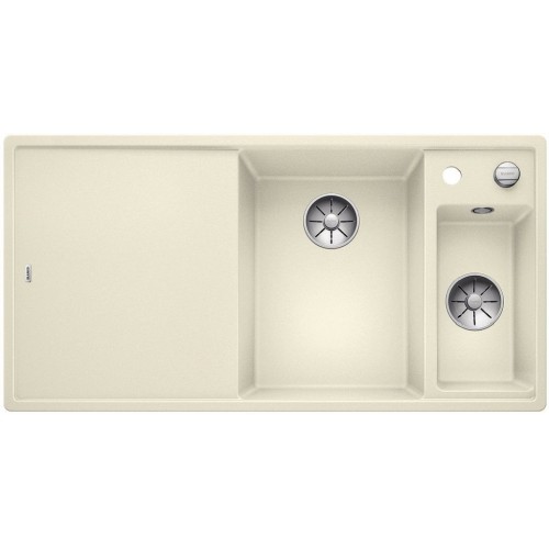 BLANCO AXIA III 6 S-F InFino SILGRANIT jazmín dřev.deska drez vpravo s exc. 523487